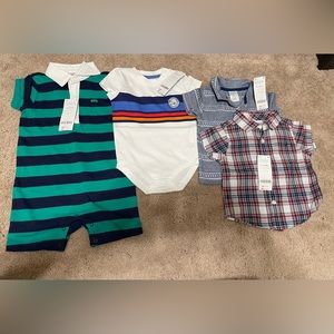 Misc Gymboree baby boy lot 3-6 and 6-12 mth sizing